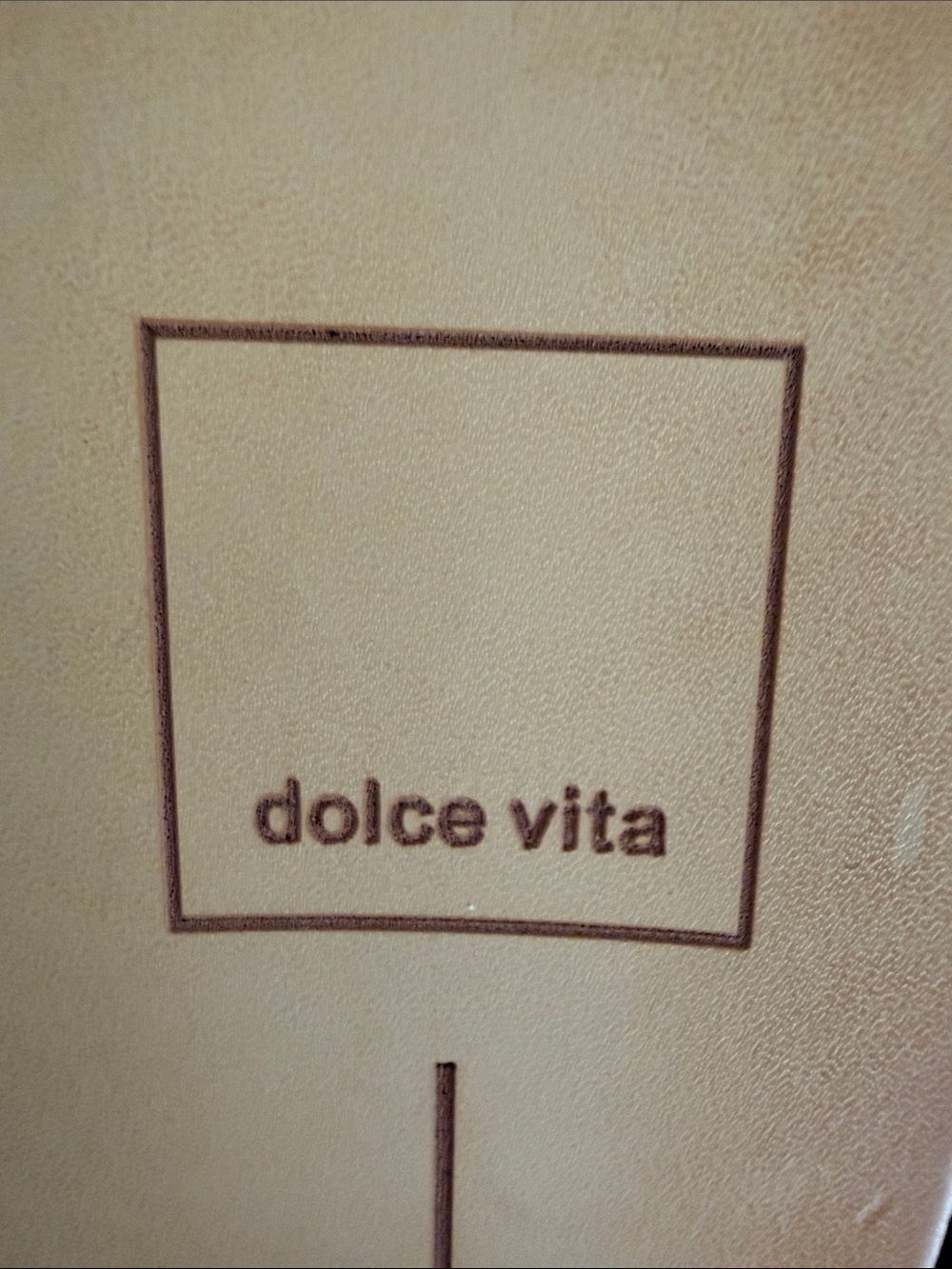 Dolce Vita Orange Suede Cork Wedge Mules - Picture 8 of 10